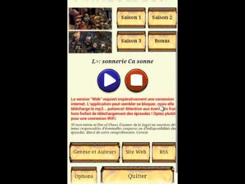 Soutien App MP3 Naheulbeuk video