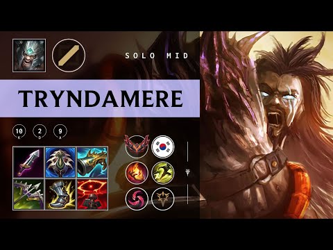 Tryndamere Mid vs Viktor - KR Grandmaster Patch 25.24
