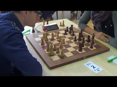 NM Denis Nikolaev - WGM Laura Rogule | Rapid chess