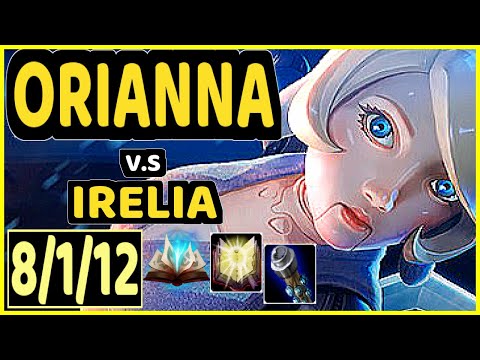 DOPA (APDO) (ORIANNA) vs IRELIA - 8/1/12 KDA MID CHALLENGER GAMEPLAY - KR