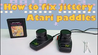 How to fix jittery Atari paddles