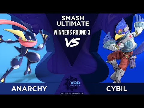 Anarchy (Greninja) vs Cybil (Falco) - Winners Round 3 - Grinds & Shines #4