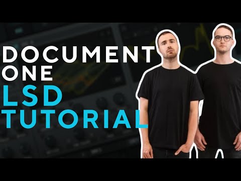How To Make BASSES Like DOCUMENT ONE - LSD | SERUM TUTORIAL