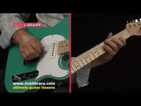 Albert Lee Style - Quick Licks - Guitar Solo Performance by Steve Trovato
