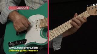 Albert Lee Style - Quick Licks - Guitar Solo Performance by Steve Trovato