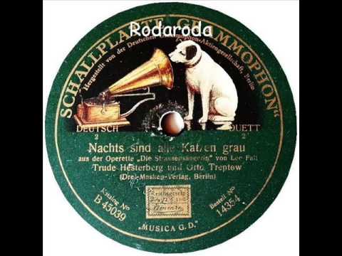 Nachts sind alle Katzen grau   Trude Hesterberg und Otto Treptow