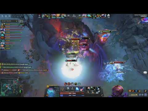 Taiga black hole saves the day PSG.LGD vs Alliance game 1