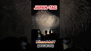 Feuerwerk Japan-Tag Düsseldorf / NRW 2024🎆｜日本の花火を初めて見たドイツ人の反応を撮ってみた #shorts