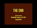 The End Released Through Twentieth Century Fox Film Corporation 1940 Version 2