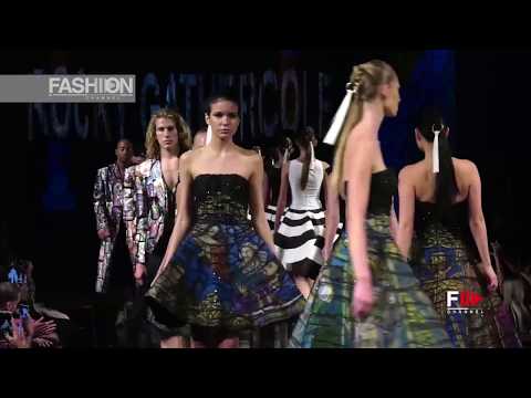 ROCKY GATHERCOLE NYFW Art Hearts Fashion Spring Summer 2018   Fashion Channel