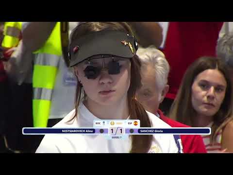 EYOF | Medalla de plata de Gloria Sánchez en Pistola Aire Solo