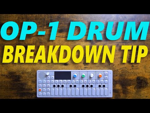 OP-1 Drum Breakdown Tip!