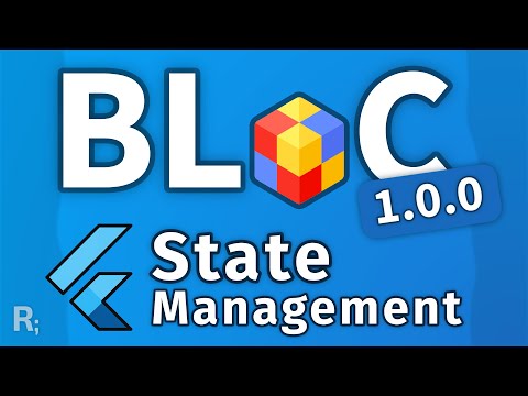 Flutter Bloc Library Tutorial (1.0.0 and Up) – Reactive State Management Crash Course