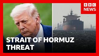 Trump says US will ‘obliterate’ Iran’s power plants if Strait of Hormuz not open | BBC News