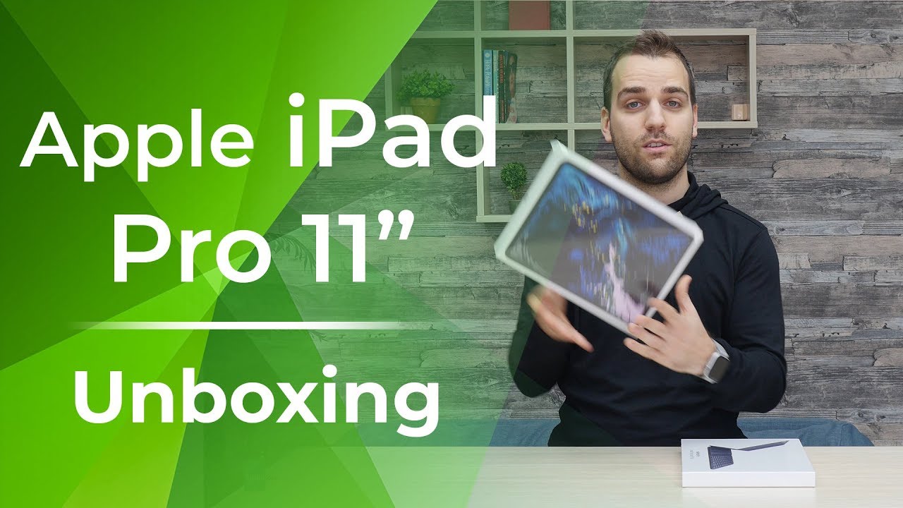 Apple iPad Pro 11" and Smart Keyboard Folio unboxing!