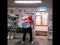 20kg plate flips for reps