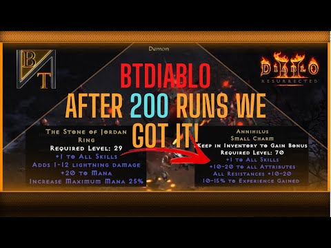 We SMASHED Dclone In BTDiablo! Here Is What We Got! | Diablo 2 Resurrected Mod