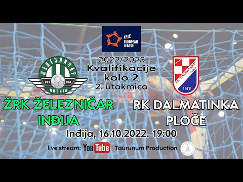 ZRK Zeleznicar Indjija - RK  Dalmatinka, EHF European League, kvalifikacije 2 kolo, 2.utakmica