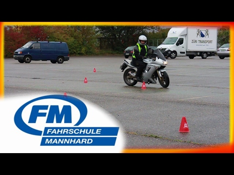 Motorrad Manöverprüfung Zürich (Albisgütli)