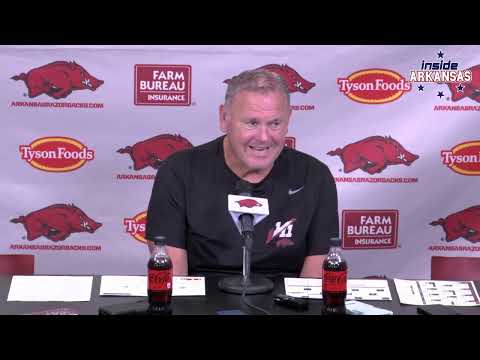 Sam Pittman Previews Ole Miss Game For Arkansas Football