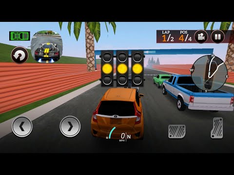 Honda FIT Back Led Light, Random Mode, Red Truck Drive for Speed: Simulator Android Gameplay #10