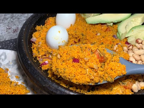 ⚖️ Are you curious to try Cassava Couscous meal recipe less less than 30 minutes is read |Vegan-diet