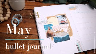 May Bullet Journal Plan with Me / Relaxing Music Only / Journal with Me / Relaxing BUJO Plan with Me