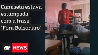 Professor com camiseta contra o governo Bolsonaro viraliza na internet