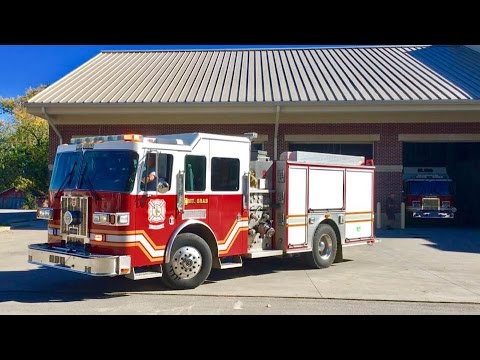 Mount Orab Fire Department Responding To Structure Fire Run At The School !! Video