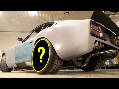 THE WHEELS ARE HERE! Widebody Datsun Project Ep. 18