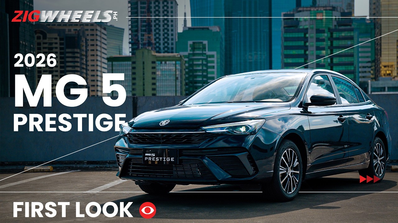 2026 MG 5 Prestige First Look | Zigwheels.Ph