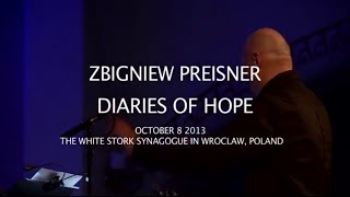 Epitaph (edit) from Diaries of Hope, October 8th 2013 The White Stork Synagogue in Wrocław
