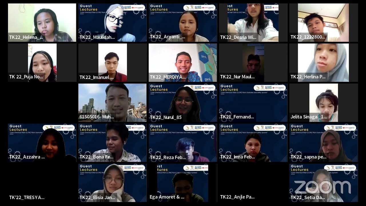 Lotte Chemical Titan in chemical production plant