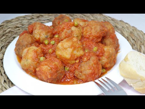 Cómo Hacer ALBÓNDIGAS JUGOSAS en Salsa (Receta Tradicional que Nunca Falla