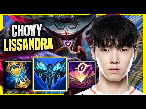 CHOVY IS A BEAST WITH LISSANDRA! - GEN Chovy Plays Lissandra MID vs Leblanc!
