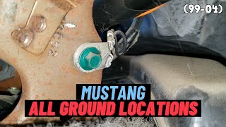 All Ground Locations Mustang