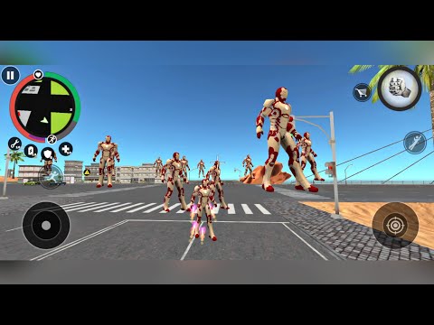 New Update Iron Man Army in Vegas Crime Simulator 2 GamePlay Simulator