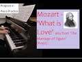 Mozart - 'What is Love' aria from 'The Marriage of Figaro' (K492)