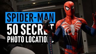 Spider-Man PS4 | All 50 Secret Photos Locations (Hidden Suit)