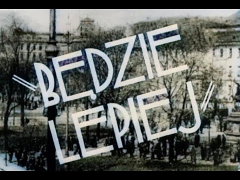 BĘDZIE LEPIEJ - 1936. Stare kino. Cały film w kolorze. Szczepko i Tońko.
