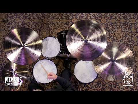 Crescent 14" Hammertone Hi Hat Cymbals by Sabian - Jeff Hamilton - 839/1178g (H14H-1102717E)