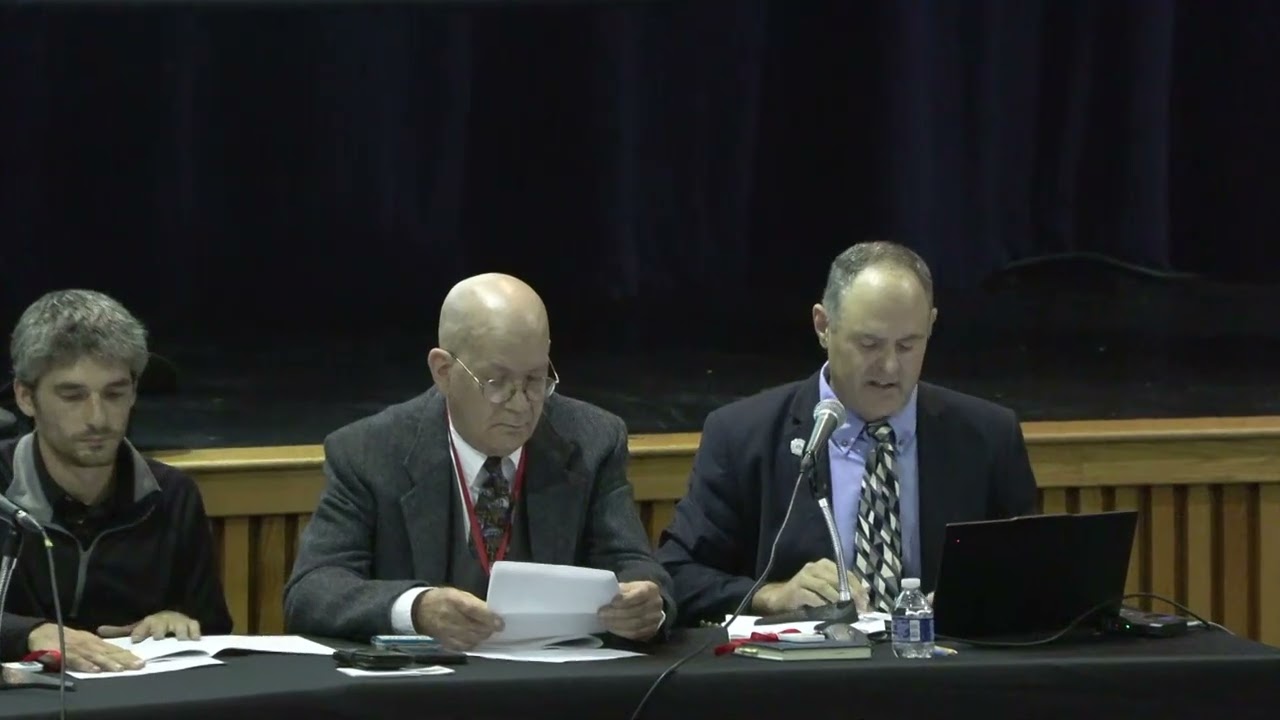 From the Town Meeting