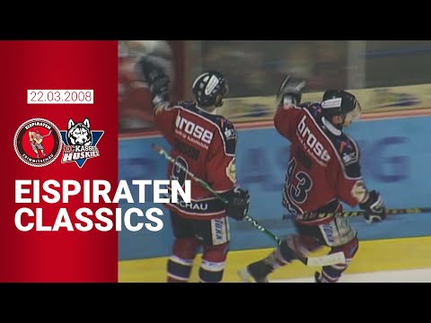 Grosch mit dem Playoff-Fünferpack! | Eispiraten vs. Kassel Huskies 7:3 | 22.03.2008 | Classics