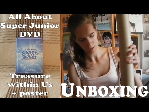 Unboxing - All About Super Junior DVD - Treasure within Us - 6 DVD set
