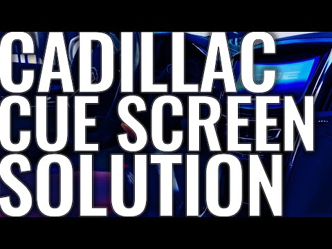 Cadillac Cue Touch Screen Removal and Repair Solution