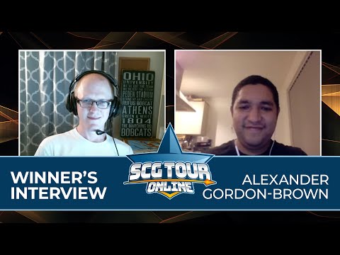 Alexander Gordon-Brown | Winner's Interview | SCG Tour Online Championship Qualifier #3 | Season 2