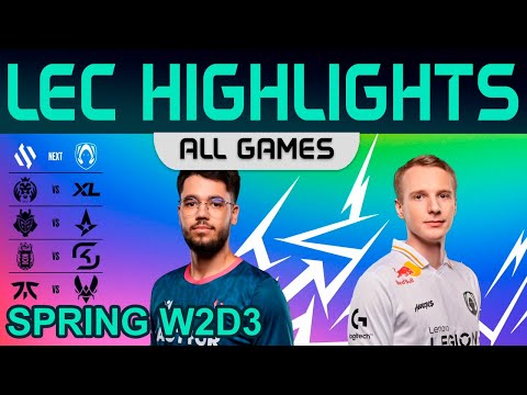LEC Highlights Week2 Day3 LEC Summer 2023 All Games By Onivia