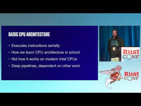 RustConf 2017 - Improving Rust Performance Through Profiling and Benchmarking by Steve Jenson