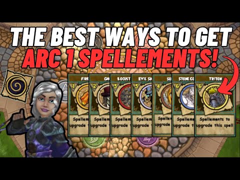 Wizard101| The BEST Ways To Get Arc 1 Spellements!