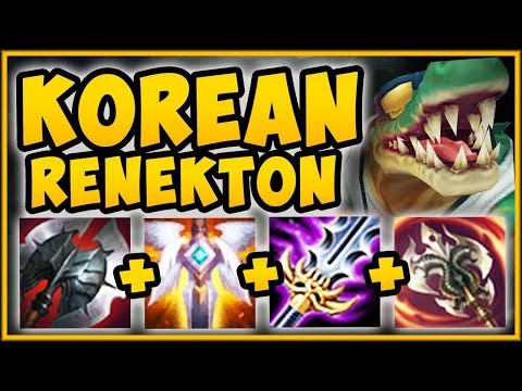 THE #1 RENEKTON BUILD THAT GOT ME MASTERS PROMOS! RENEKTON SEASON 9 TOP GAMEPLAY! League of Legends